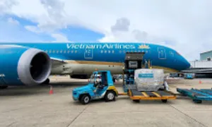 Vietnam Airlines vận chuyển miễn phí hàng cứu trợ vùng bão lũ